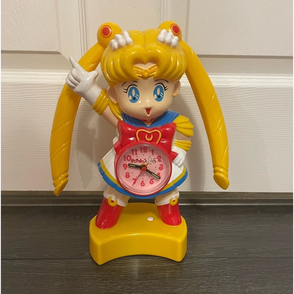 Other Sailor Moon Alarm Clock Unbranded Tested And Working Poshmark